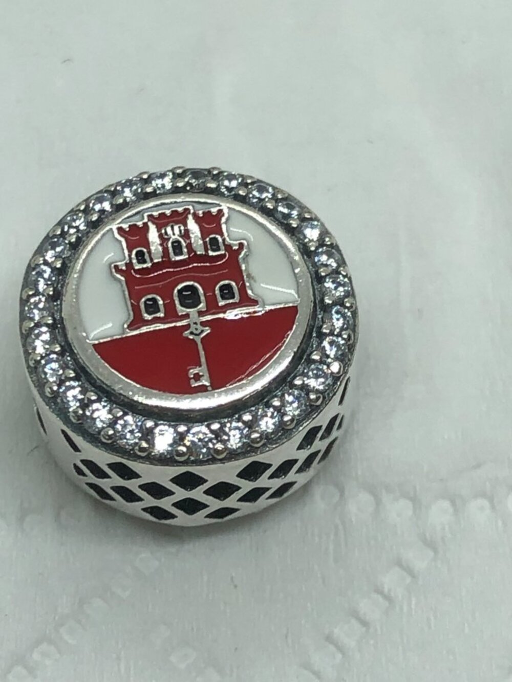✨ ✨Pandora Gibraltar Flag Bead Charm